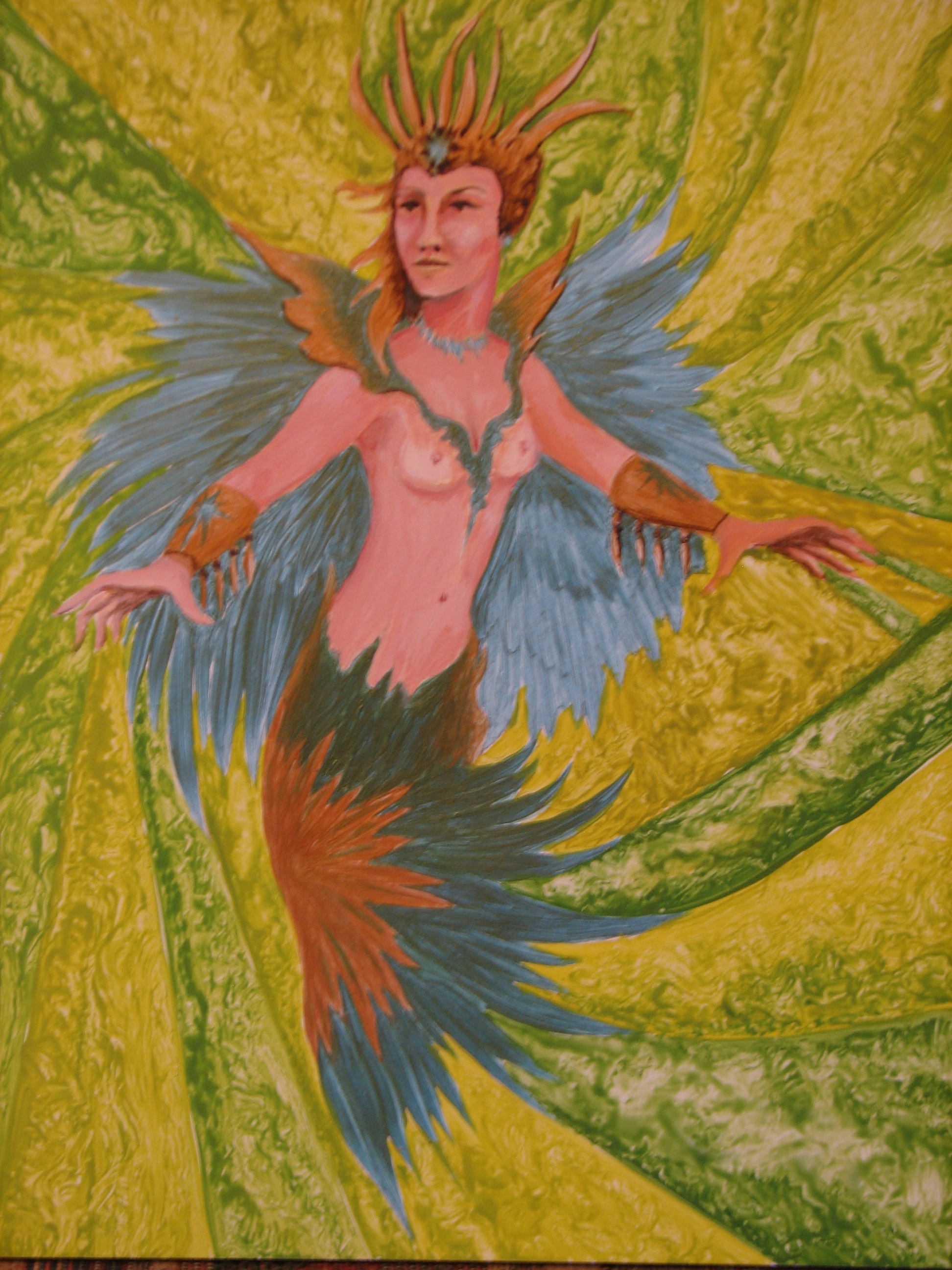 fantasy painting, Tresham Gregg, fairies