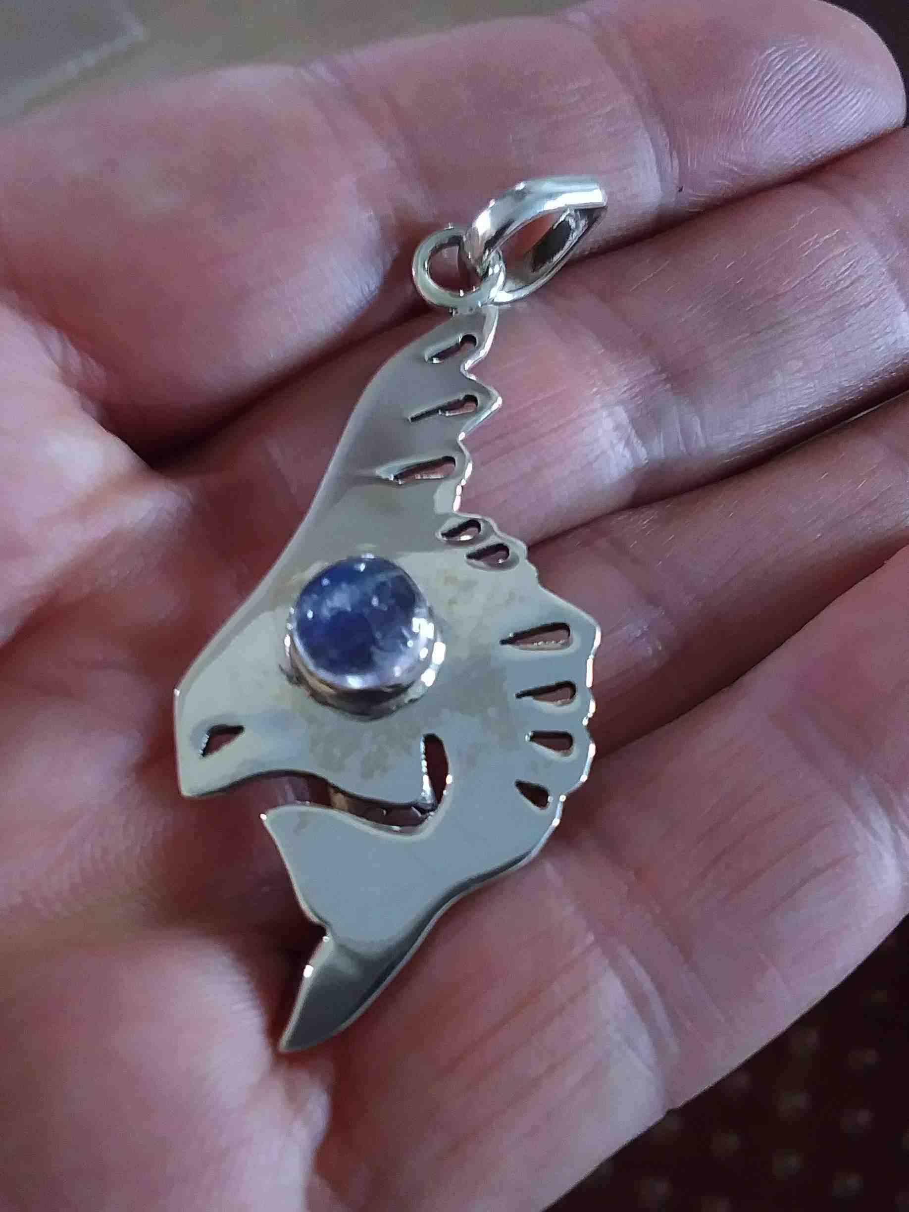 Orcas, silver pendants, Alaskan Art, handmade