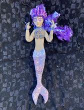 Dancing mermaid mini-marionette puppet doll